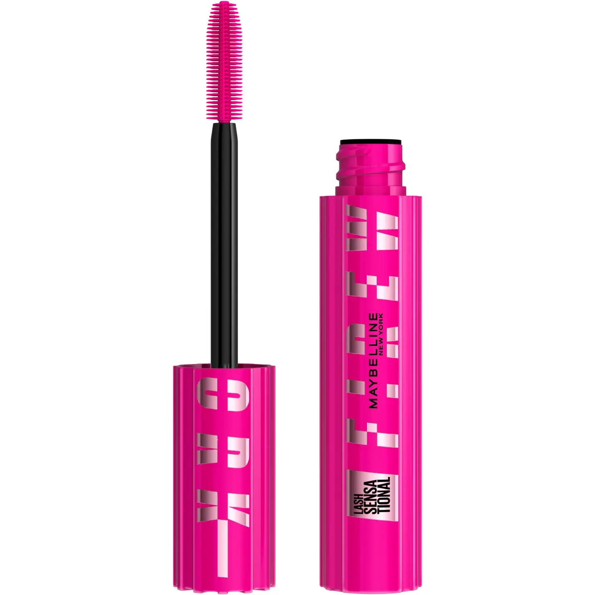 Máscara de Cílios Maybelline NY Lash Sensational Firework, Lavável | Efeito Cílios Postiços, Alongamento Fio a Fio, Longa Duração