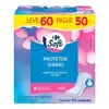 Absorvente Diário Tripla Proteção com Abas 60 unidades. - 1