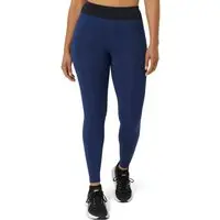 Calça ASICS Legging Training Mesh Pocket - Feminino - Azul - 1