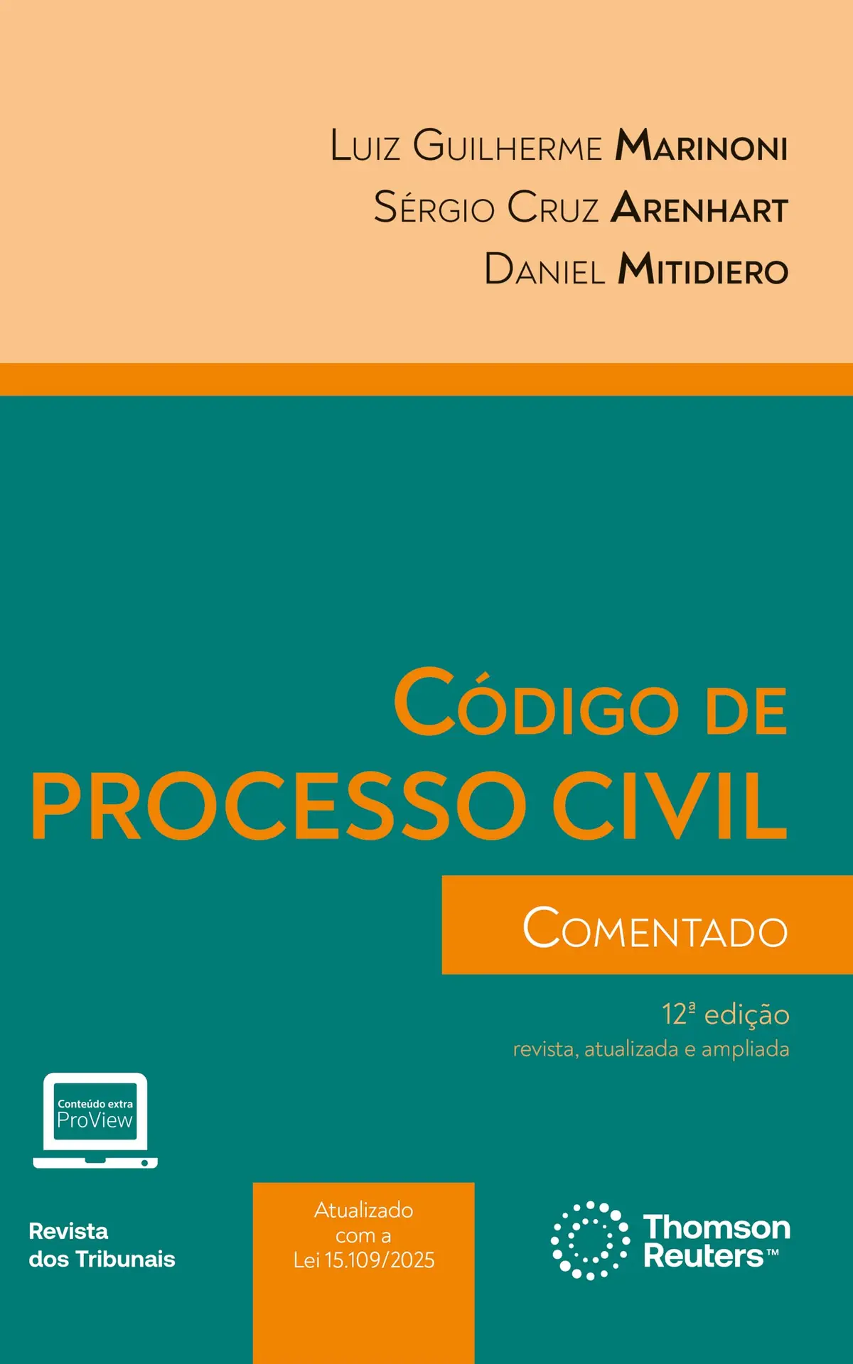 Código de Processo Civil Comentado 12ª edição - 1