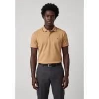 Polo Masculina Colcci Gola com Friso Bege - 1