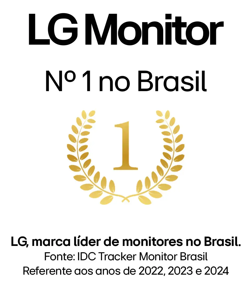 Monitor LG LED 20" - HD+, 75Hz, 2ms, HDMI/VGA, Modo Leitura, Flicker Safe, Black Stabilizer, Dynamic Action Sync, Preto- 20U401A thumbnail 2