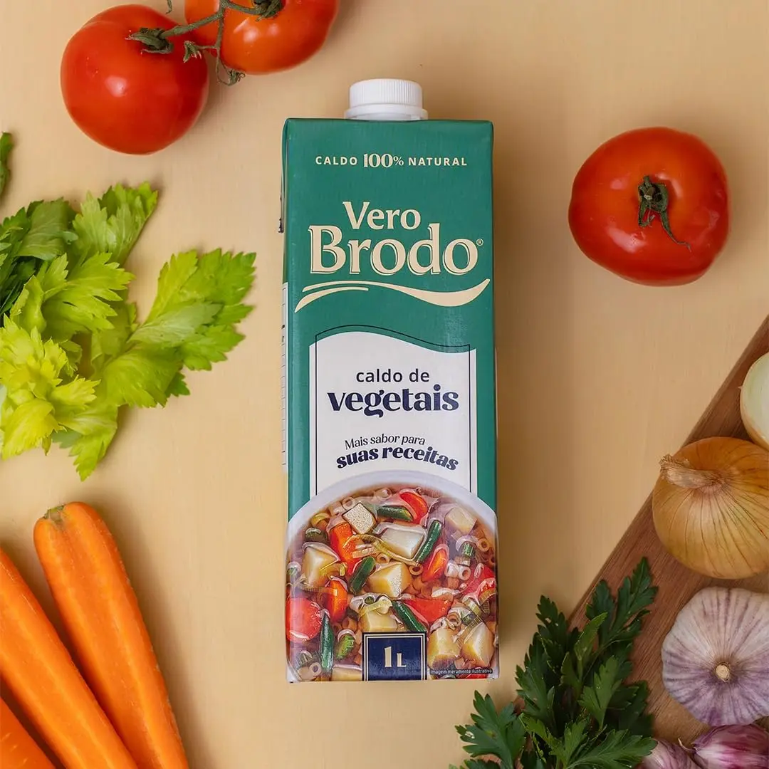 Vero Brodo, Caldo de Vegetais 1L - 1