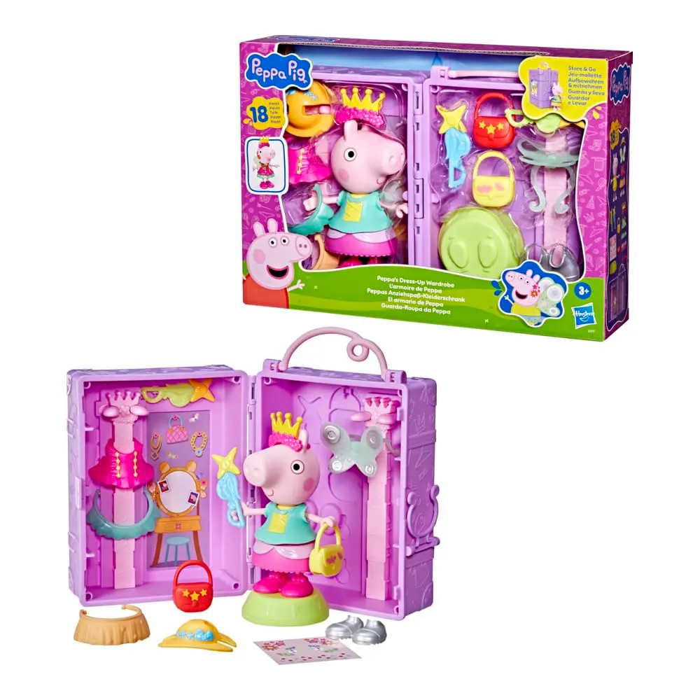 Conjunto Guarda Roupa da Peppa - 1