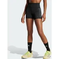 Shorts Legging Optime Três Listras 1/4 Mulher adidas