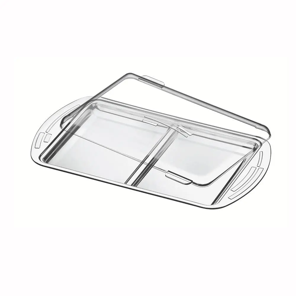 Porta-Frios com 2 Peças, Prata, Tramontina