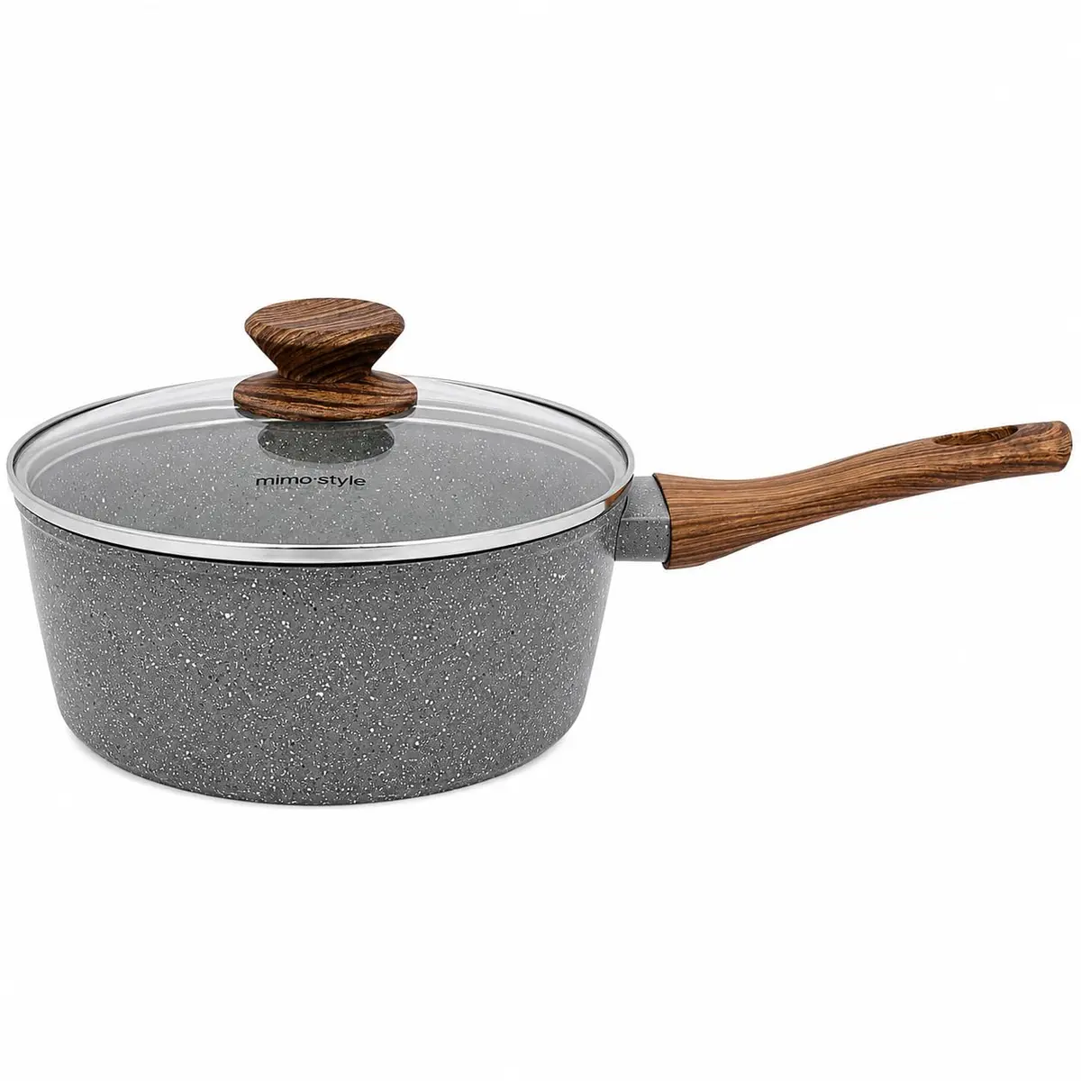 Mimo Style Panela Grafito Cook 20cm/2,25L - Estrutura em Alumínio