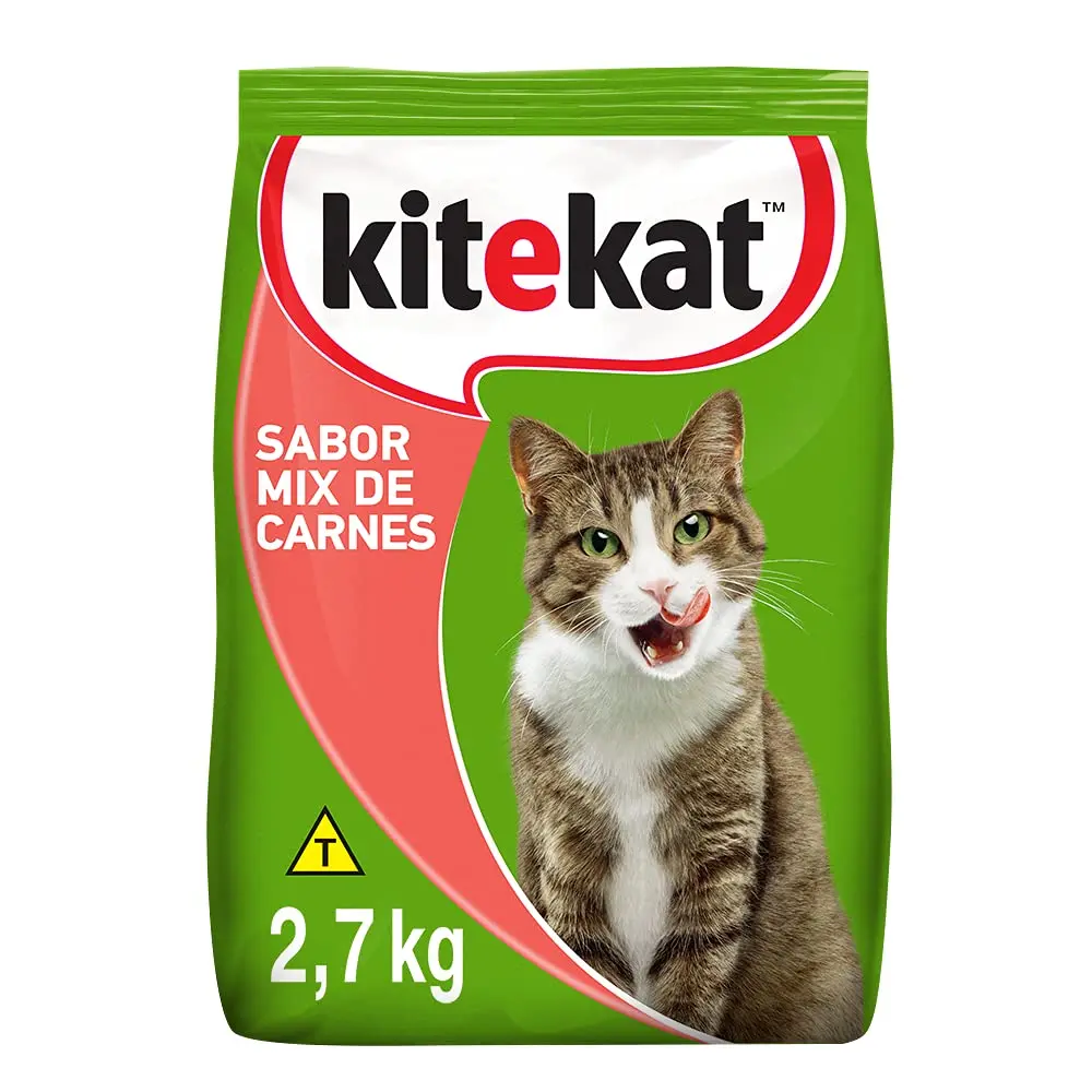 Kitekat Ração Mix De Carnes Para Gatos Adultos 2 7Kg - 1