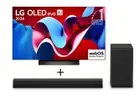 [Primeira Compra R$ 5243] Combo Smart TV LG OLED evo AI C4 4K 55 polegadas 2024 + Soundbar LG S40T - 1