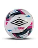 Bola Society Umbro Adamant Branco/Preto/Rosa - 1