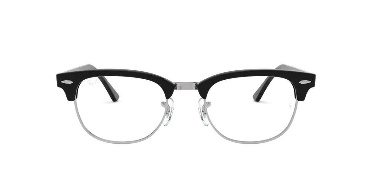 Ray-Ban RX5154 Clubmaster Óculos quadrados para homens e mulheres | Em armações quadradas de óculos de grau, Havana em ouro.