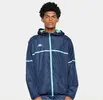 Jaqueta Kappa Corta Vento Flow Masculina - Marinho+Verde - 1