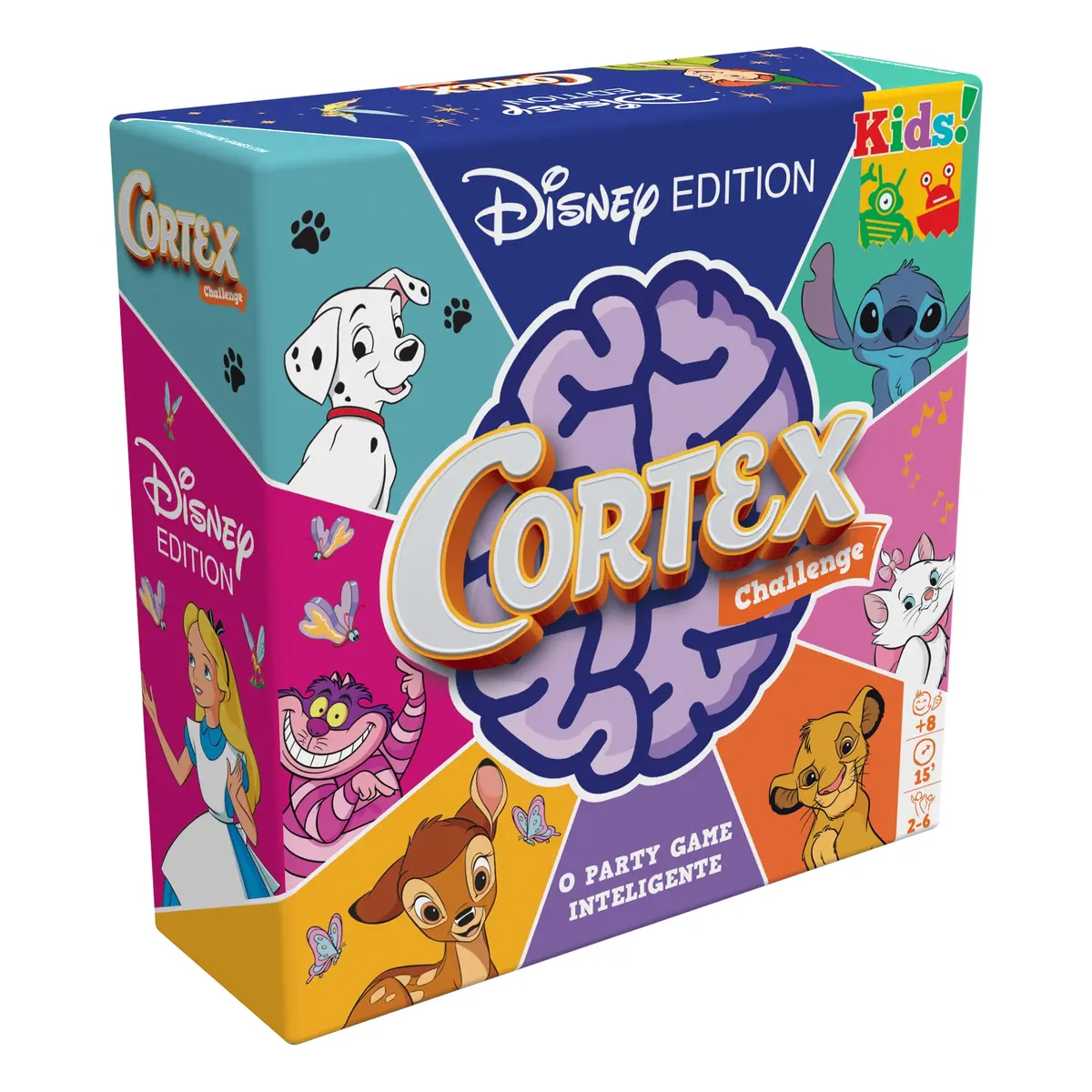 Asmodee Galápagos Cortex: Disney Edition, 2 a 6 Jogadores, Idade +8