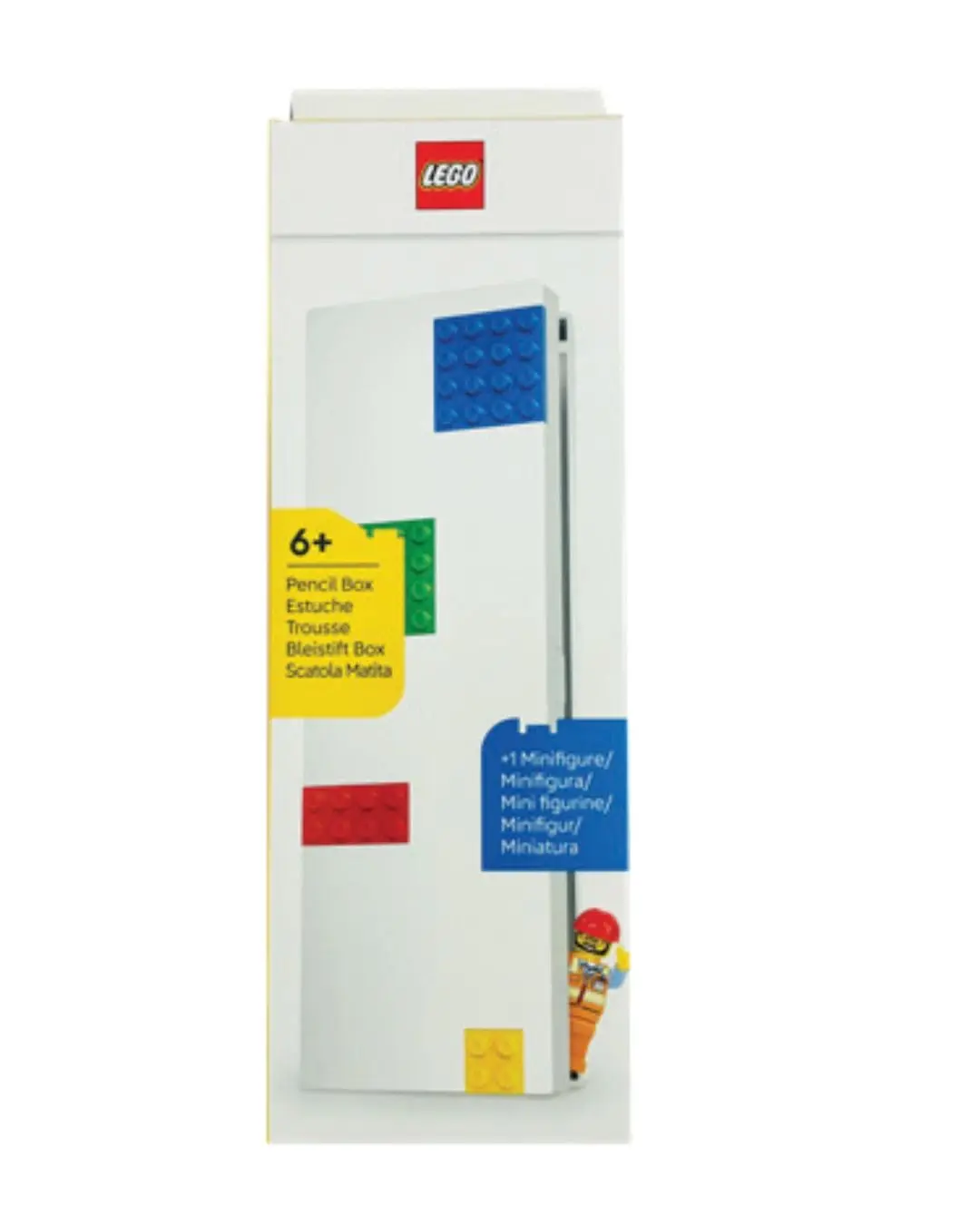 LEGO - Estojo de Plástico LEGO® com Minifigura | LEGO Stationery | Material Escolar Lego - 1