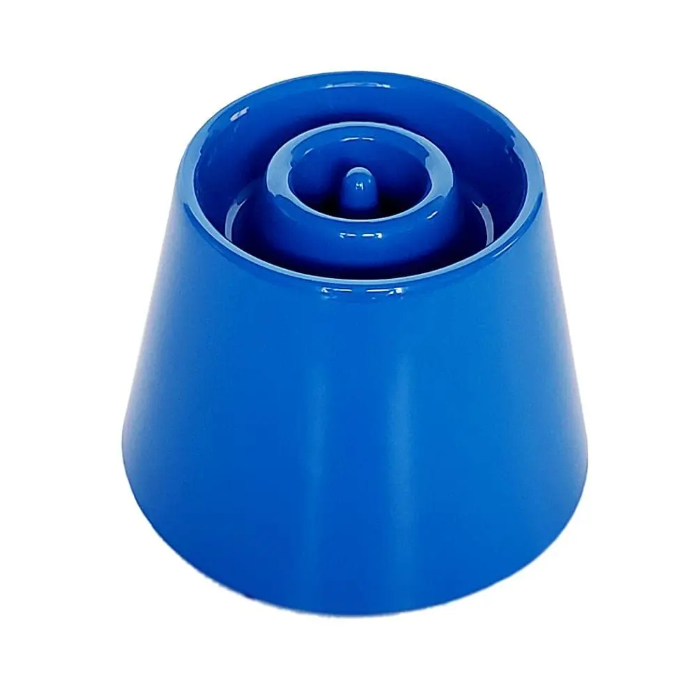 Comedouro Funcional Lento e Alto Dog Eat Azul Tamanho P para Cães