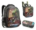 Kit Mochila Escolar Gamecraft Minecraft Grande - 1