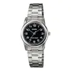 Relógio Masculino Casio Aço Inox Mostrador Preto - 1