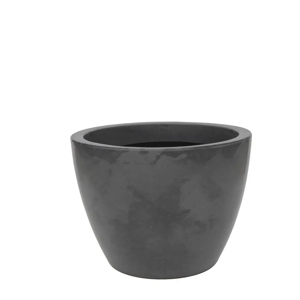 Vasart Verona Vaso de Flores, Antique Preto, 50x37cm