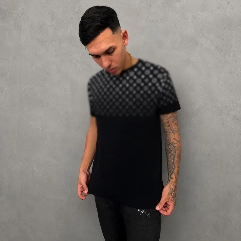 Camiseta Oversized Streetwear Masculina 100% Algodão Padrão Americano