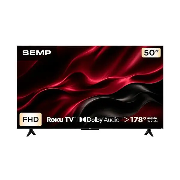 Smart Tv 50s42r 50 Led Full Hd Roku Wi-fi Dolby Audio Hdmi U