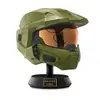 Halo Master Chief Deluxe Helmet with Stand - LED Lights on Each Side - 1