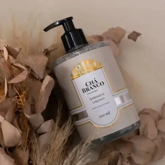 Sabonete Líquido Corpo Mãos Chá Branco Coala Home 500ml thumbnail 2