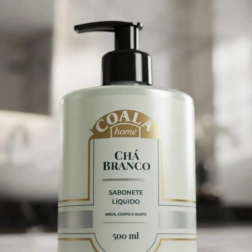 Sabonete Líquido Corpo Mãos Chá Branco Coala Home 500ml thumbnail 7