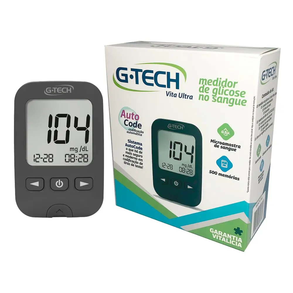 G-Tech Kit Medidor de Glicose Vita Ultra - 1