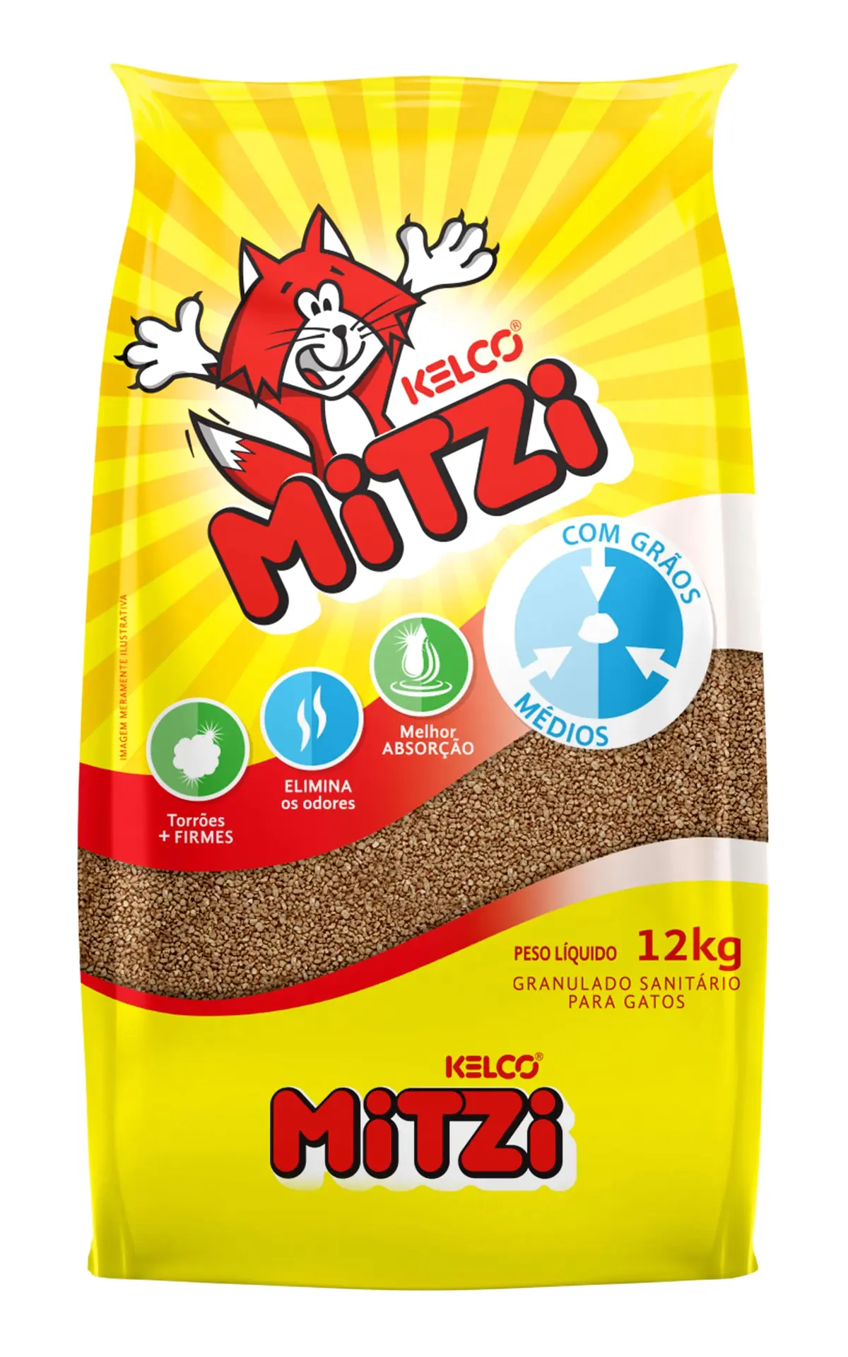 Mitzi Granulado Sanitario 12 kg