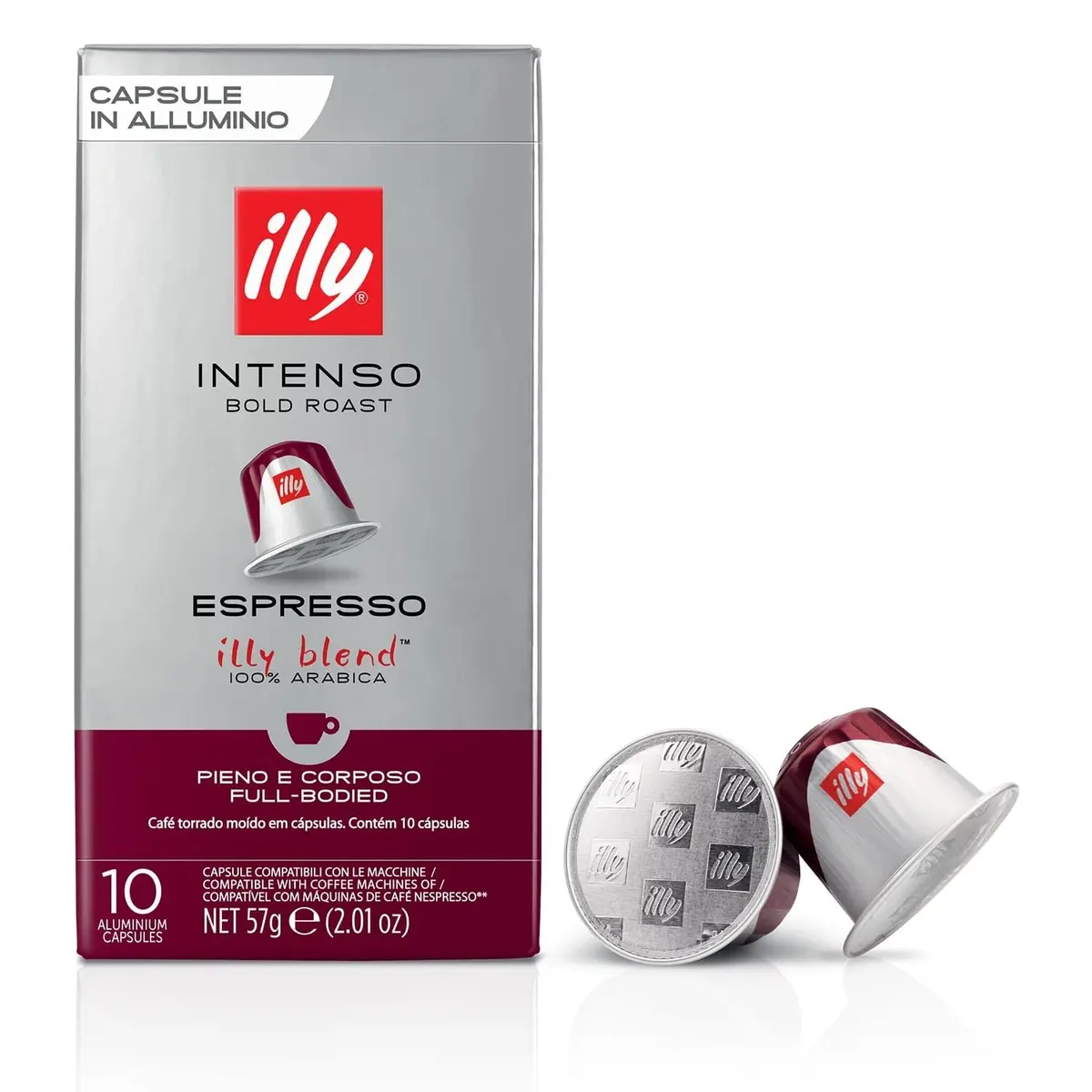 Illy Café Cápsulas Compatíveis com Nespresso* Intenso - 1