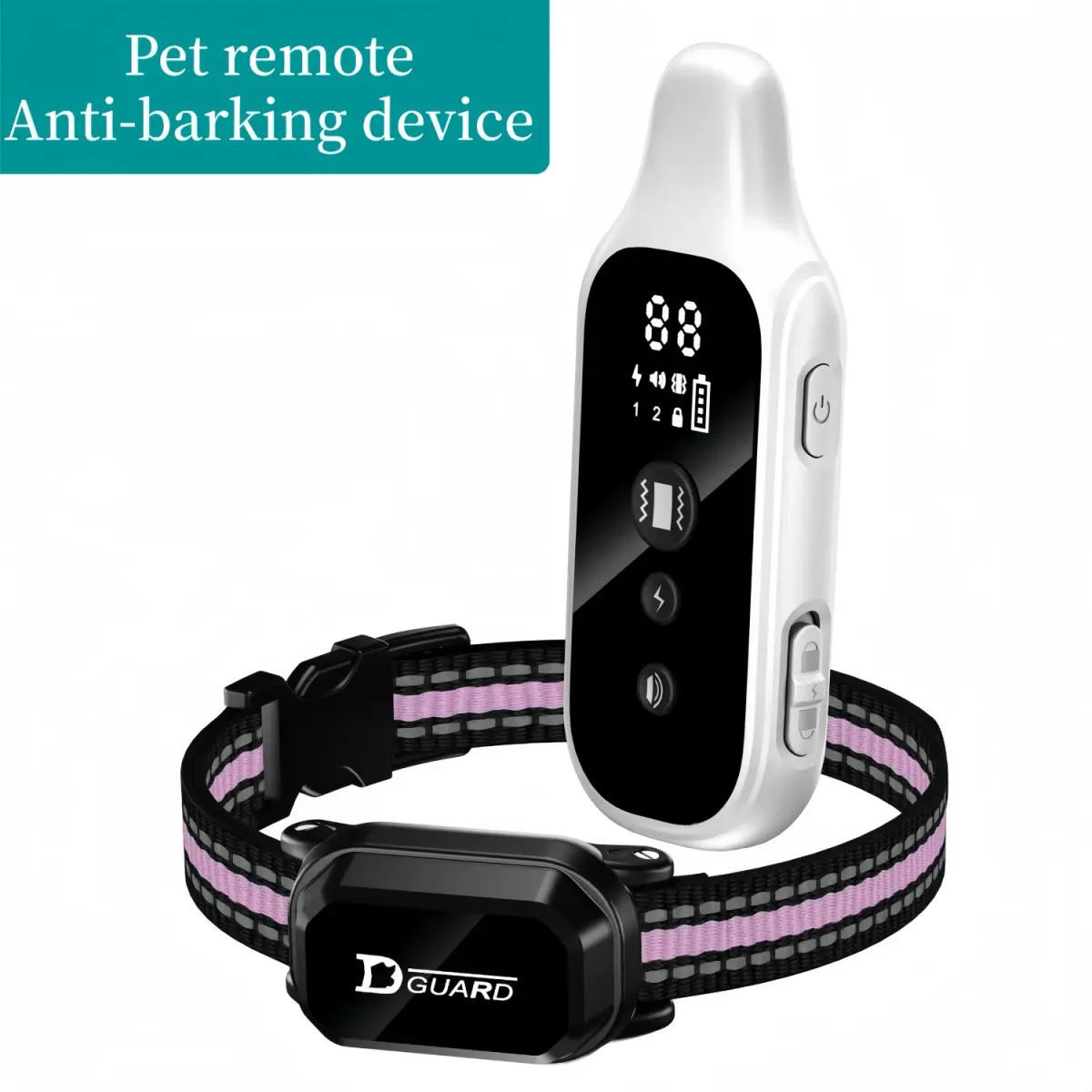 Coleira Elétrica para Cães de 6-120LBS, Coleira de Treinamento com Controle Remoto, Alcance de 3300ft, Coleira Vibratória à Prova d'Água e Recarregável
