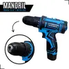 Parafusadeira Furadeira 12V Gamma G12107BR Azul Top Melhor Custo Benefício - 1