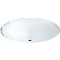 Plafon Sobrepor Rendondo 40cm 2 Lâmpadas Bivolt