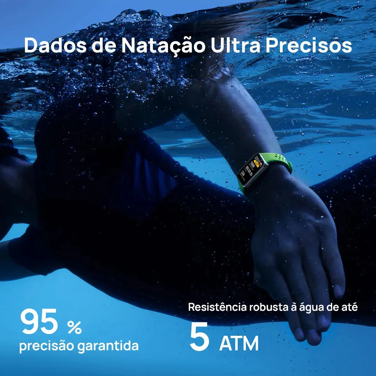Smartwatch HUAWEI Band 10 Caixa de Polímeros Duráveis Análise do Sono em Nível Profissional Assistente de Bem-estar Emocional Relógio Smartwatch Compatível com Android e iOS Preto thumbnail 6