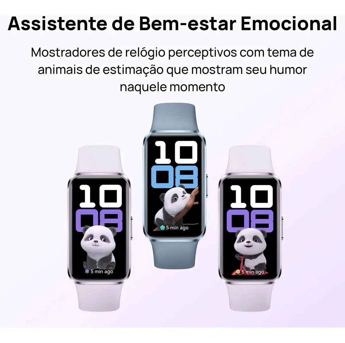Smartwatch HUAWEI Band 10 Caixa de Polímeros Duráveis Análise do Sono em Nível Profissional Assistente de Bem-estar Emocional Relógio Smartwatch Compatível com Android e iOS Preto thumbnail 8