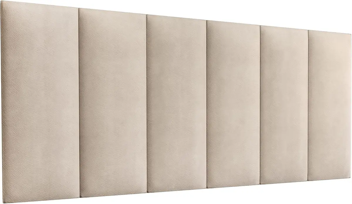 Cabeceira Painel Imperial Estofada Casal Areia 1,40m