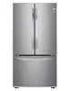 Geladeira LG French Door 695L Inverter Inox 110V - 1