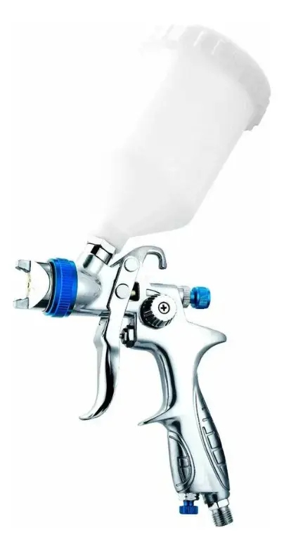 Pistola de Pintura Gravidade Hvlp 1,3mm Pdr Pro-530 Caneca 600ml 8 cfm thumbnail 2