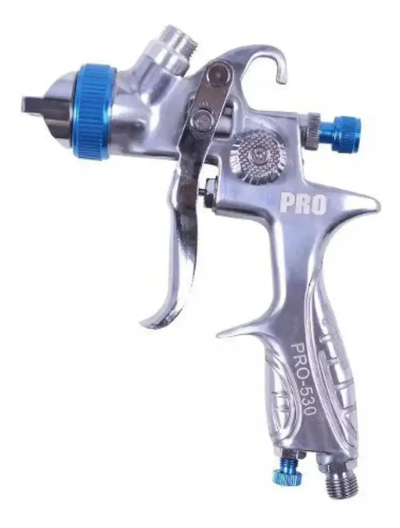 Pistola de Pintura Gravidade Hvlp 1,3mm Pdr Pro-530 Caneca 600ml 8 cfm thumbnail 3