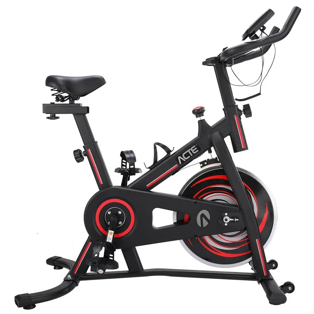 Acte, Bike Spinning 6.0, Roda de Inércia de Monitor Multifunções 6Kg E33