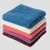 Kit 05 Toalhas De Rosto 100% Algodão Liso Laune Haus - 1