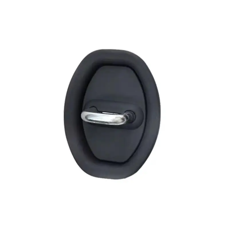 Kit de 4 peças Amortecedor de Borracha Protetor Porta Do Carro Batente Anti Impacto Colisão(PRETO) - 1