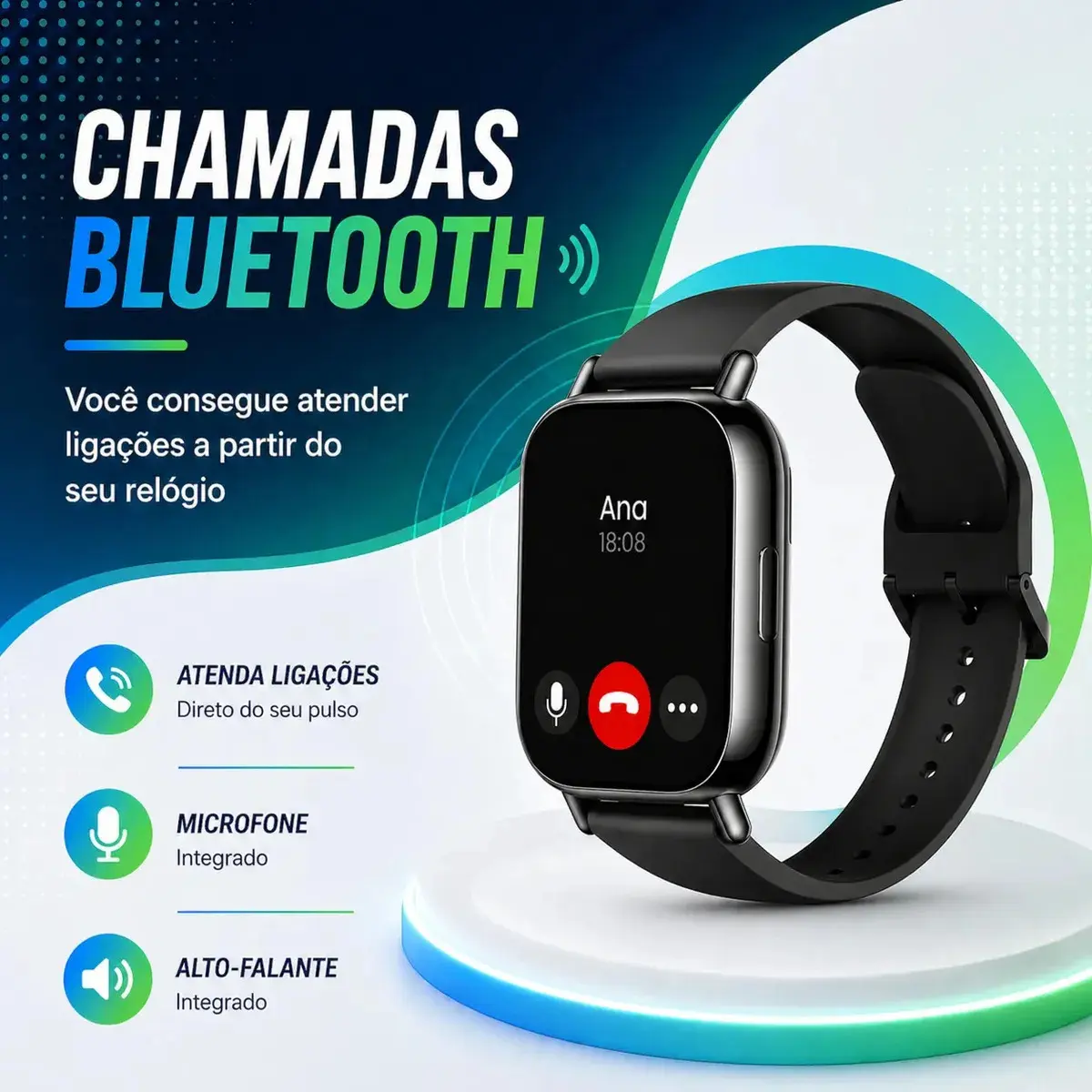 Relógio Smartwatch Redmi Watch 5 Active Lite Xiaomi Preto Prateado thumbnail 4