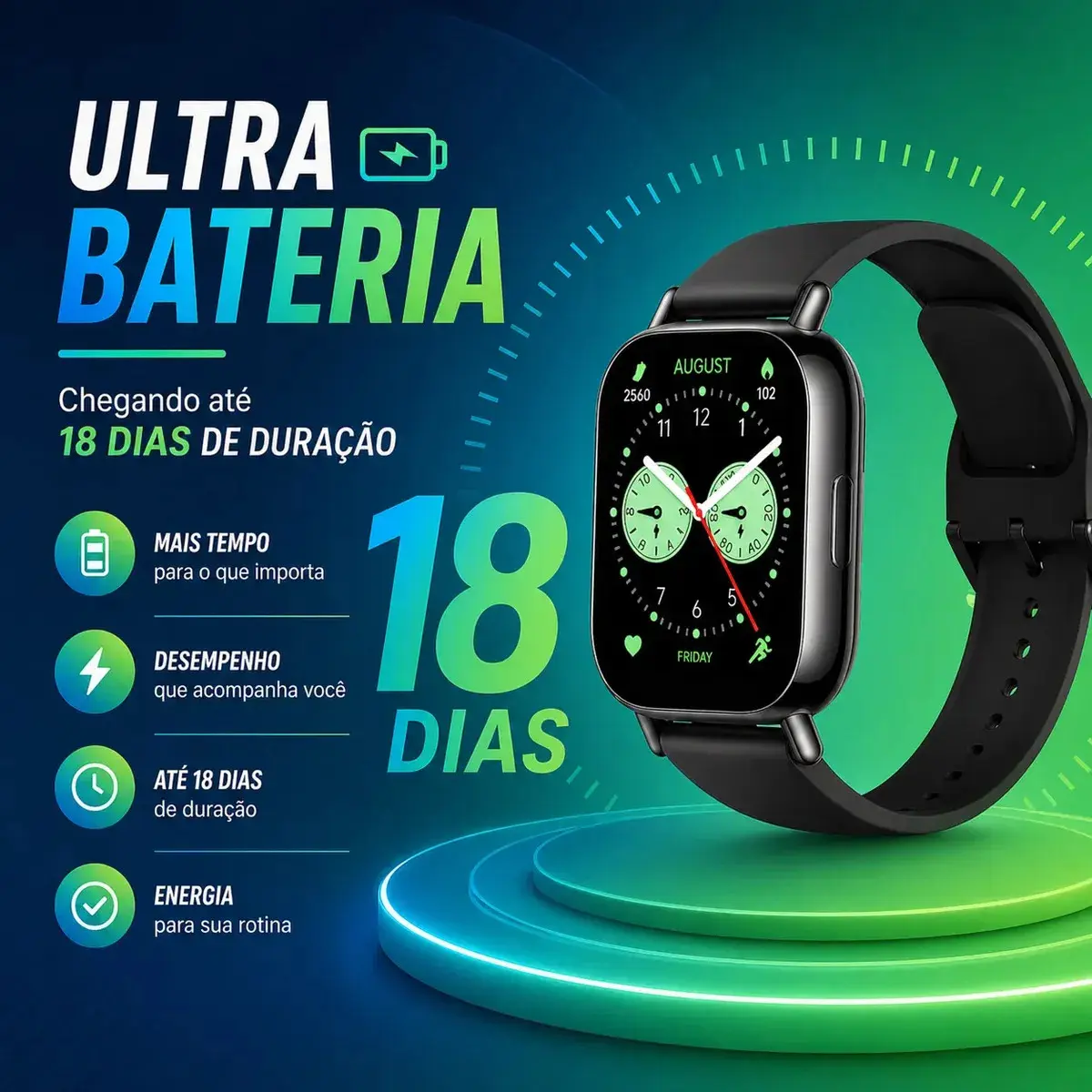 Relógio Smartwatch Redmi Watch 5 Active Lite Xiaomi Preto Prateado thumbnail 5