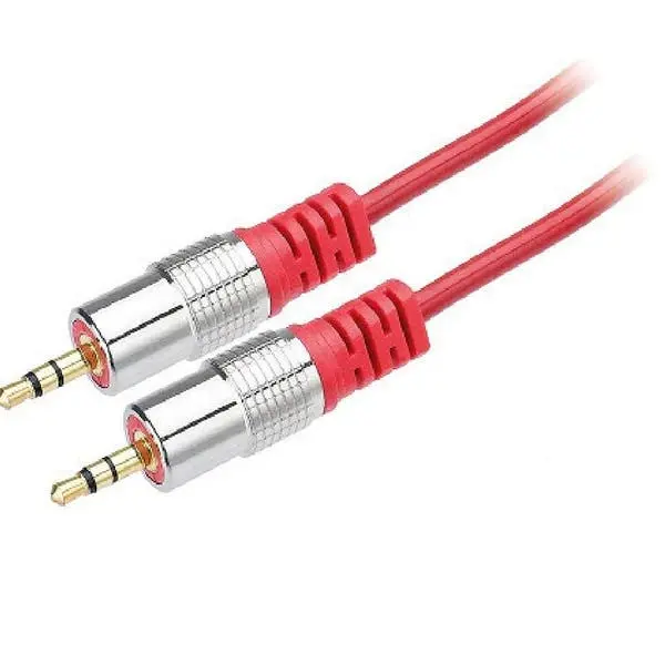 Cabo P2 Stereo Gold - 1,8 Metros Tebera - 1
