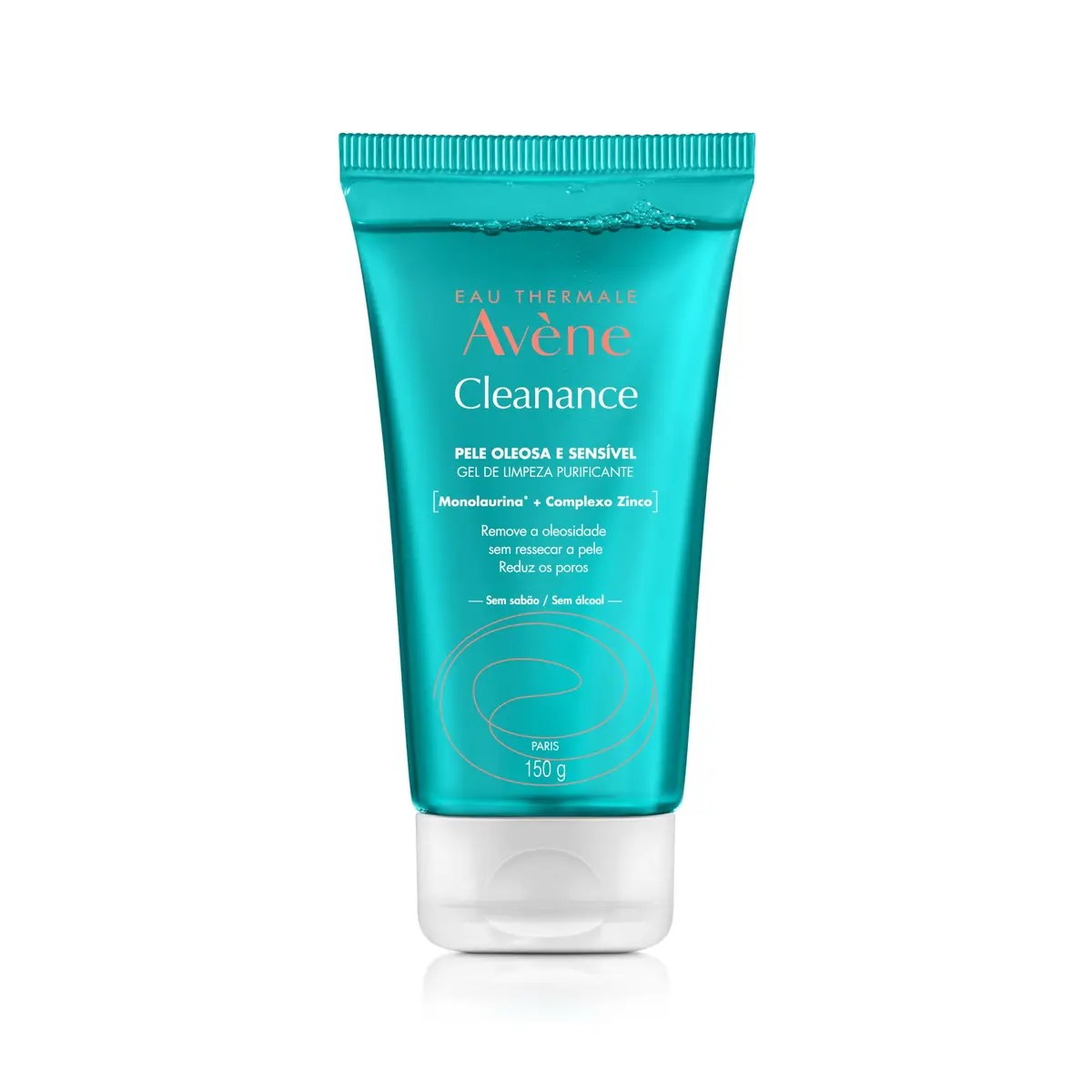 Gel de Limpeza Facial Avène Cleanance, Pele Oleosa, 150g | Purificante, Pele Mista e Sensível - 1