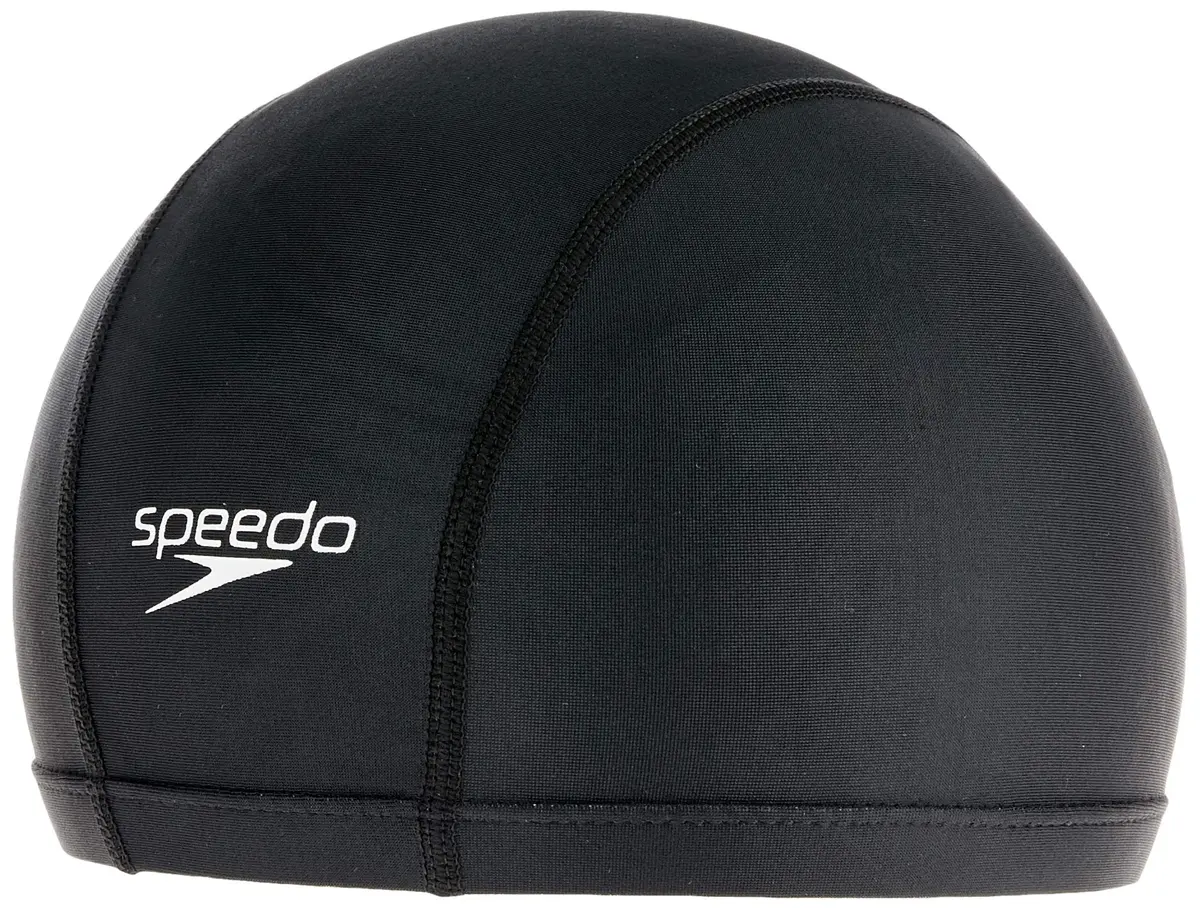 Touca de Natação Infantil, Speedo, Xtrafit Junior Preta- Preto