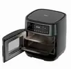 [App] Fritadeira Elétrica Sem Óleo Air Fryer WAP Oven WAOD2 com 10 Funções, Antiaderente e Aviso Sonoro 12 litros 1800W – Black Inox - 1