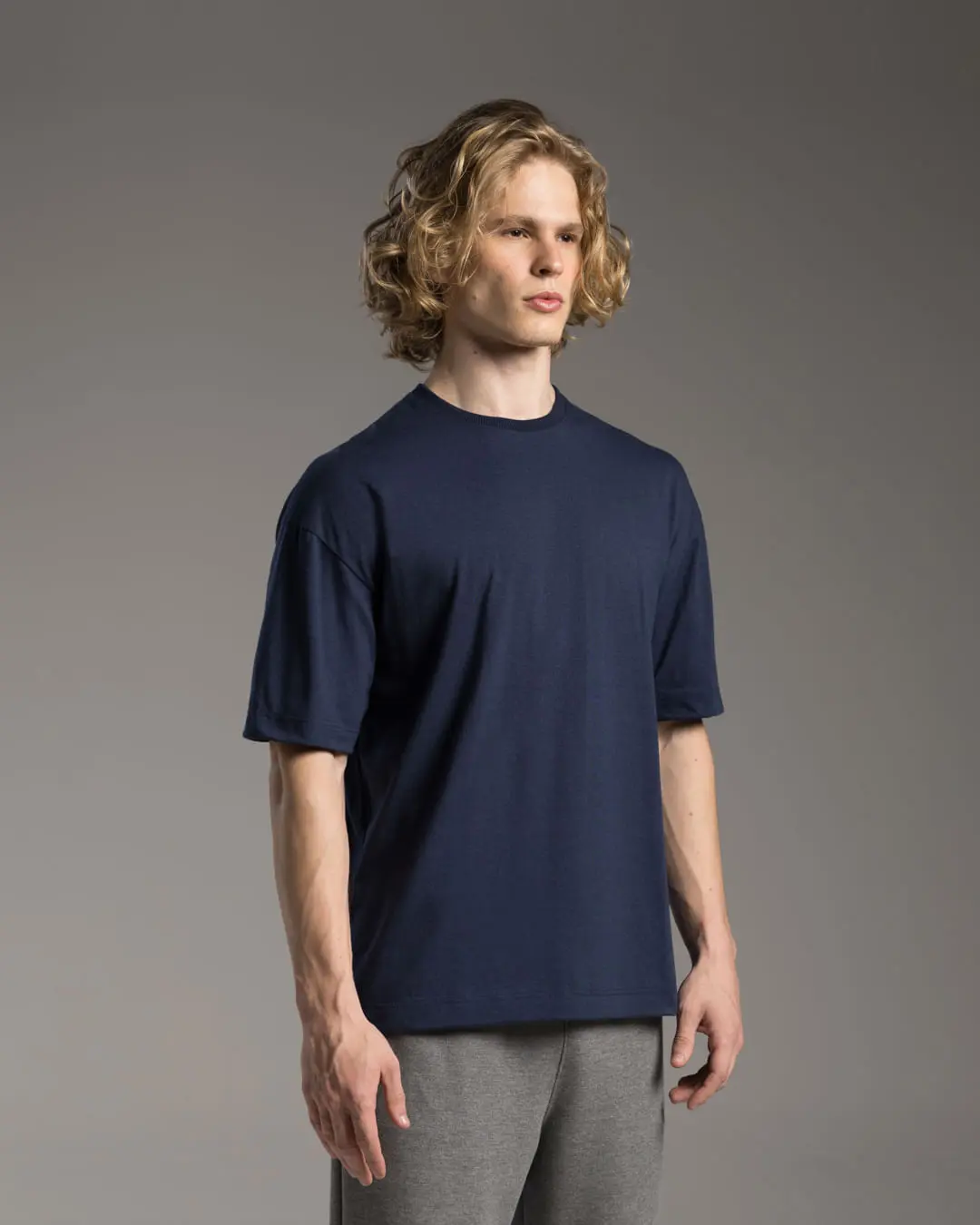 Tech T-Shirt Air Oversized Recorte Masculina - BASICAMENTE - 1