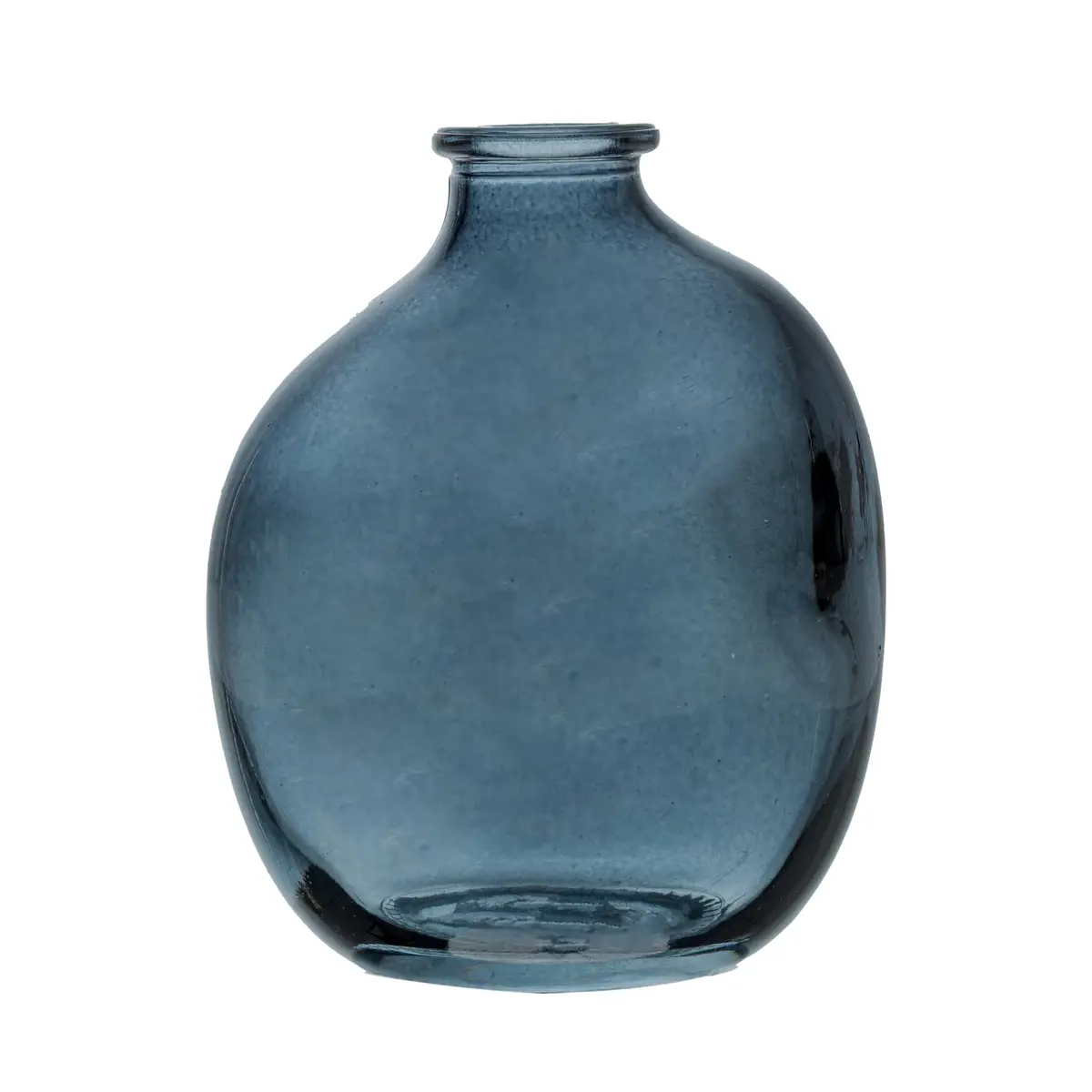 WOLFF - Vaso Organics 9cm x 5,5cm x 11cm Azul Vidro